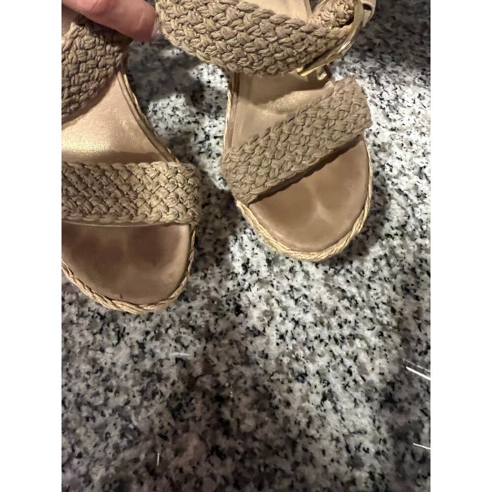 Stuart Weitzman Tan/taupe Wedges - Picture 6 of 8